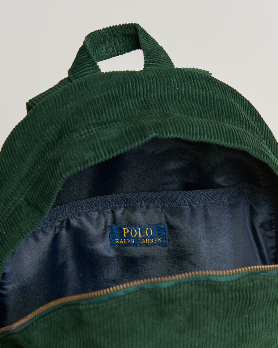 Herr | Polo Ralph Lauren Corduroy Backpack College Gren | Polo Ralph Lauren | Corduroy Backpack College Gren