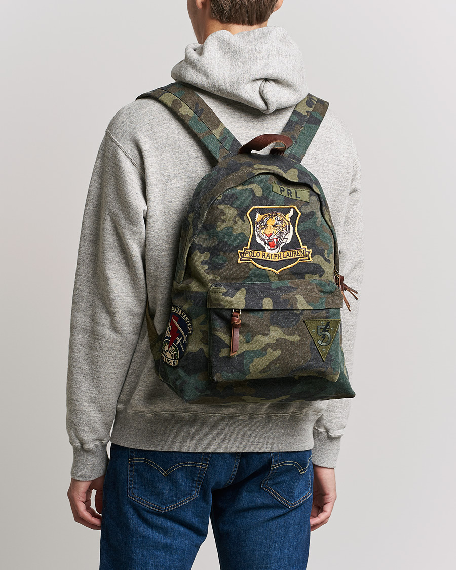 Herr | Polo Ralph Lauren Canvas Backpack Camo | Polo Ralph Lauren | Canvas Backpack Camo