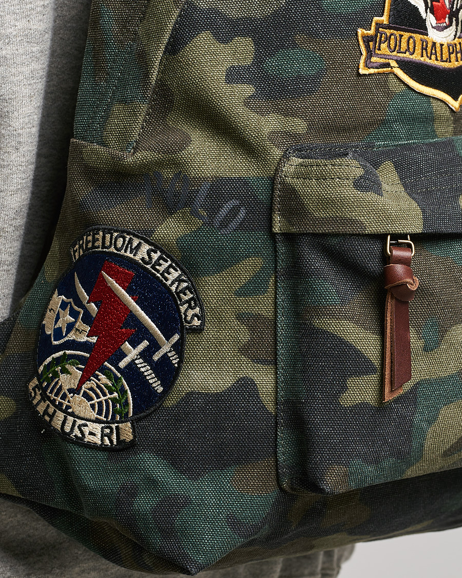 Herr | Polo Ralph Lauren Canvas Backpack Camo | Polo Ralph Lauren | Canvas Backpack Camo