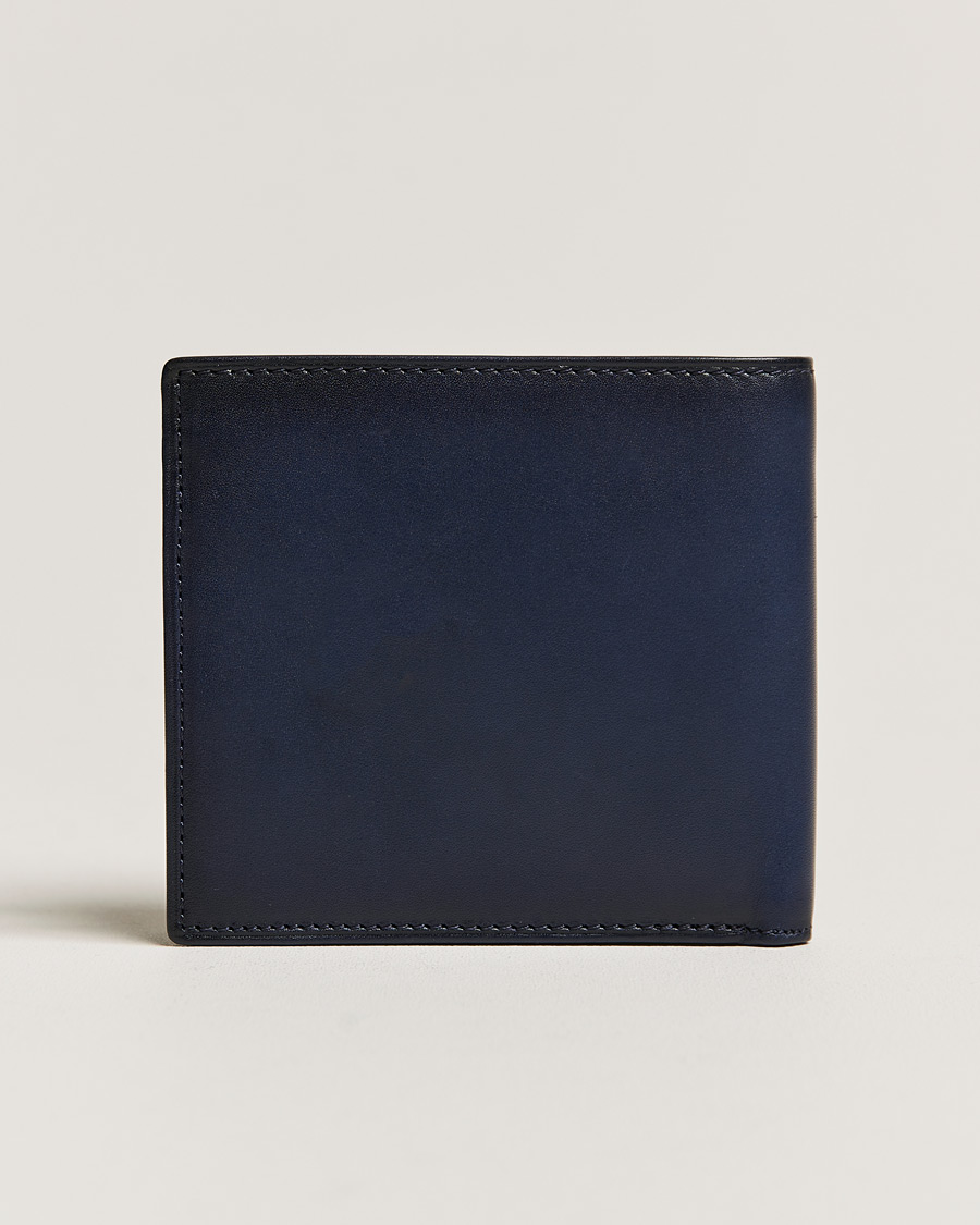 Herr | Polo Ralph Lauren Bear Leather Billfold Wallet Navy | Polo Ralph Lauren | Bear Leather Billfold Wallet Navy