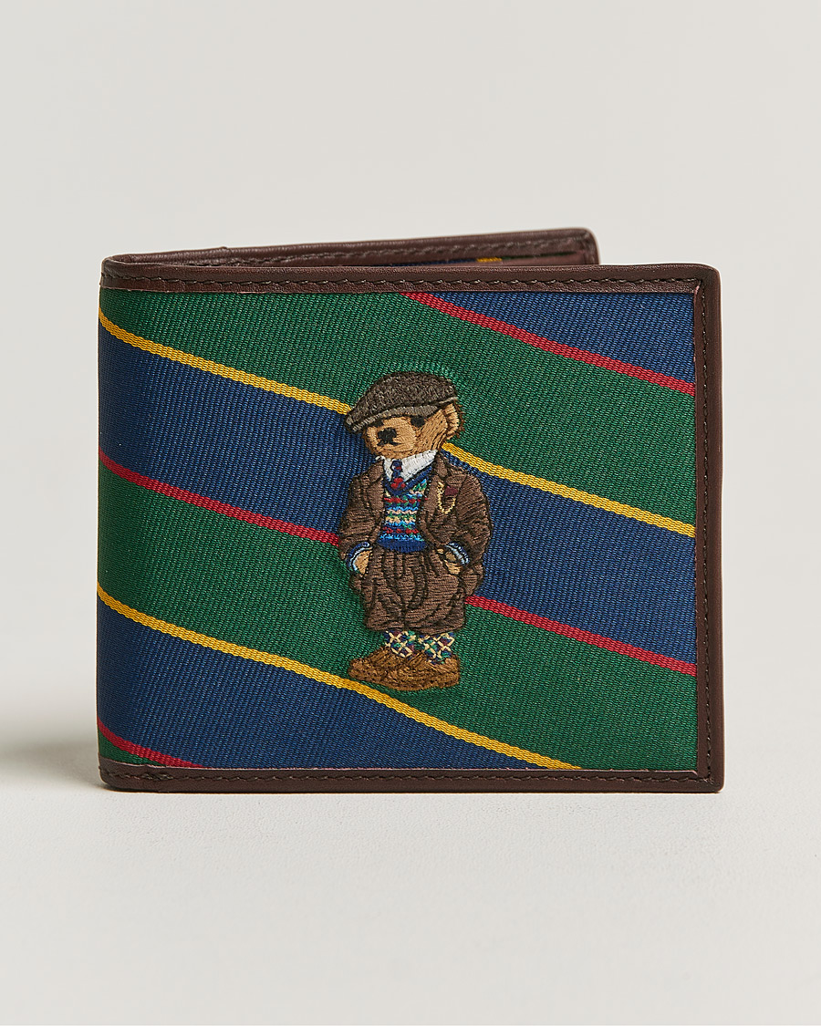 Herr |  | Polo Ralph Lauren | Bear Leather Billfold Wallet Multi