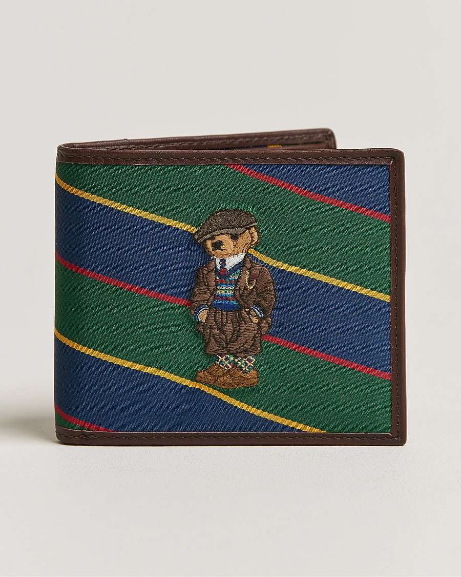 Herr | Polo Ralph Lauren Bear Leather Billfold Wallet Multi | Polo Ralph Lauren | Bear Leather Billfold Wallet Multi