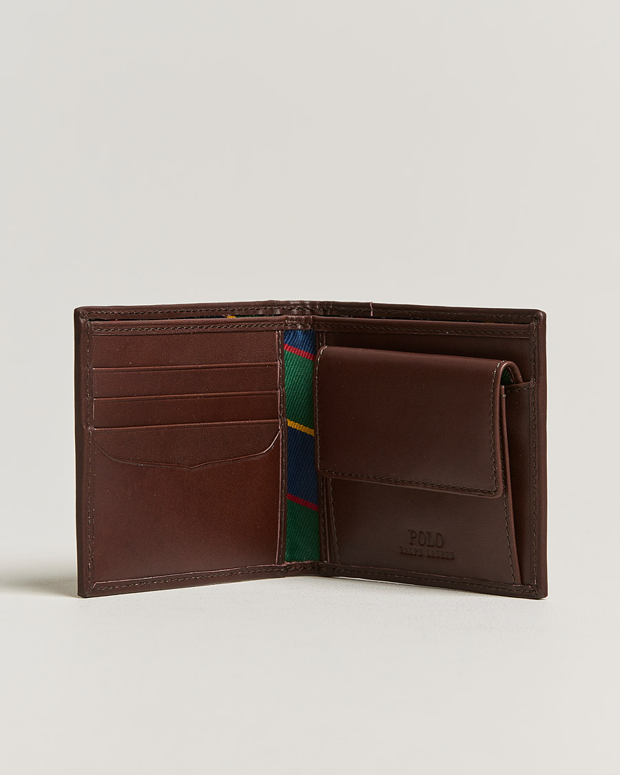 Herr | Polo Ralph Lauren Bear Leather Billfold Wallet Multi | Polo Ralph Lauren | Bear Leather Billfold Wallet Multi