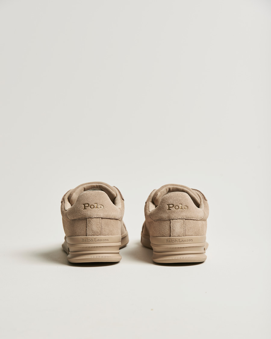 Herr | Polo Ralph Lauren Heritage Court Suede Sneaker Milkshake | Polo Ralph Lauren | Heritage Court Suede Sneaker Milkshake