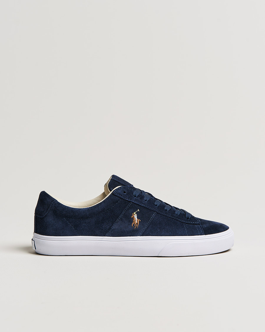 Herr | Polo Ralph Lauren Sayer Suede Sneaker Hunter Navy | Polo Ralph Lauren | Sayer Suede Sneaker Hunter Navy