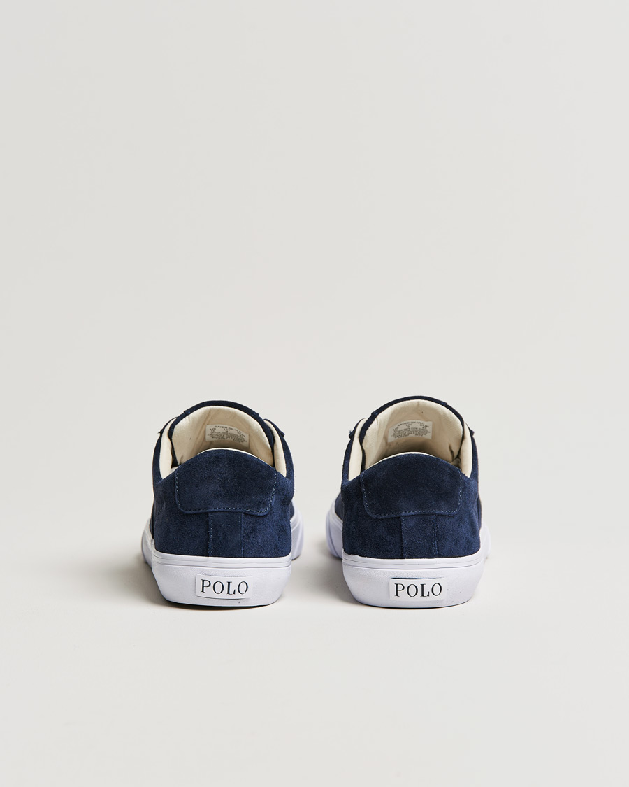 Herr | Polo Ralph Lauren Sayer Suede Sneaker Hunter Navy | Polo Ralph Lauren | Sayer Suede Sneaker Hunter Navy