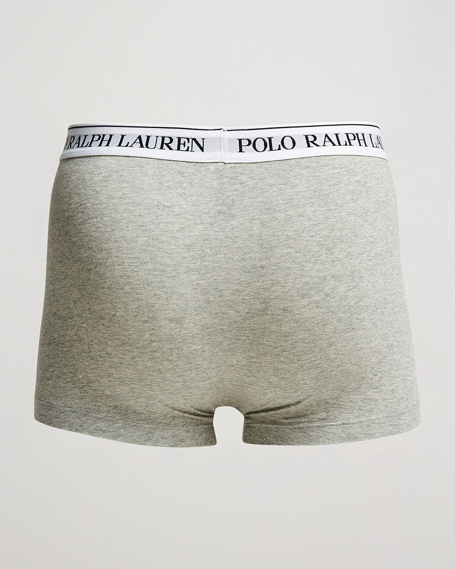 Herr | Underkläder | Polo Ralph Lauren | 3-Pack Trunk Andover Heather/Black/White