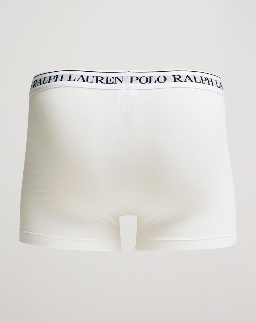Herr | Underkläder | Polo Ralph Lauren | 3-Pack Trunk White/Charcoal/Black Pony