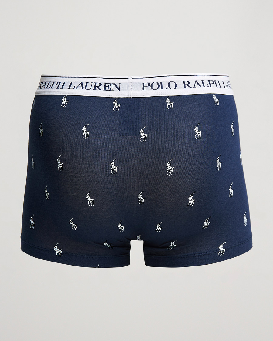 Herr | Underkläder | Polo Ralph Lauren | 3-Pack Trunk Navy/Navy Pony/Navy