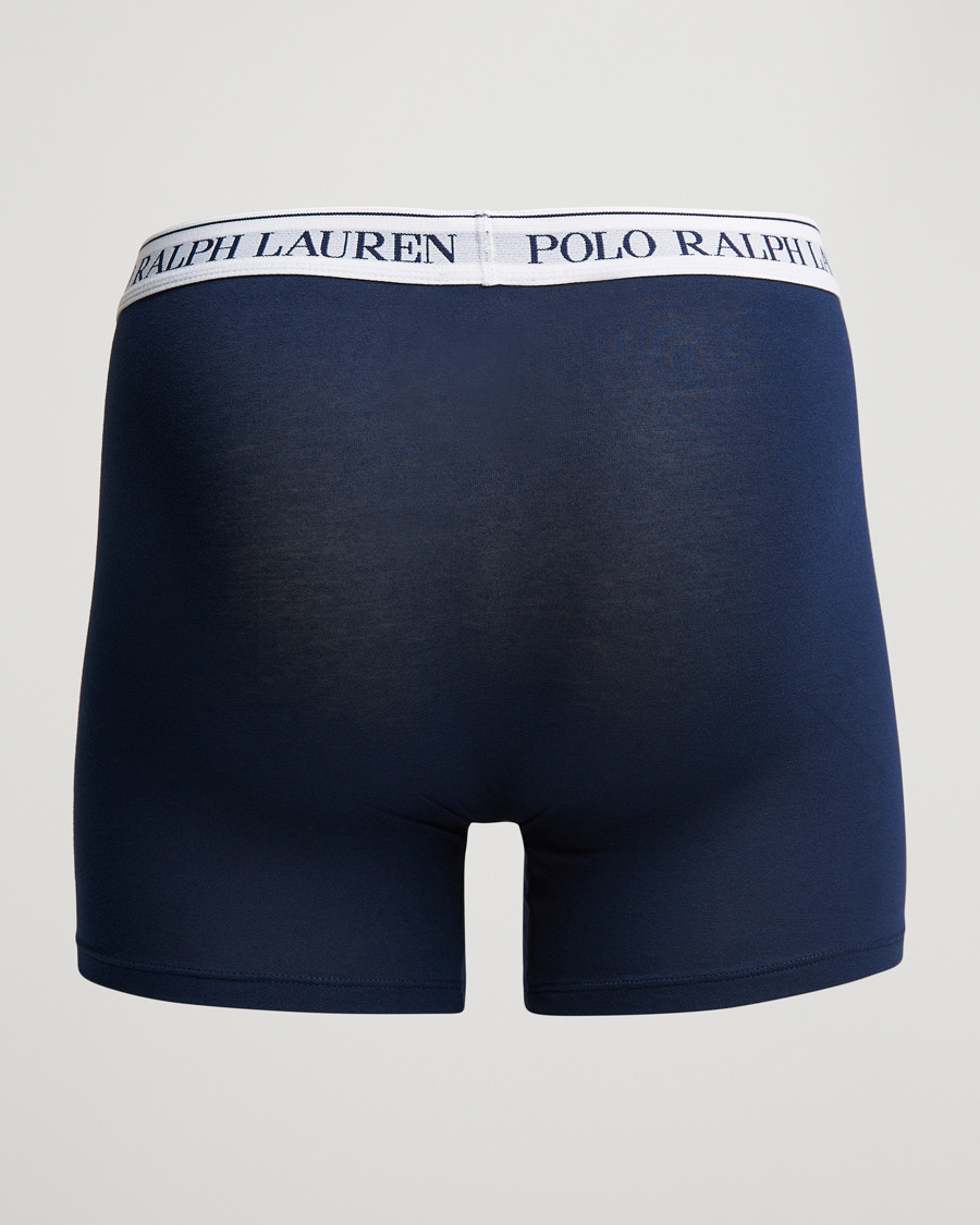 Herr | Underkläder | Polo Ralph Lauren | 3-Pack Boxer Brief Navy/White/Navy Pony