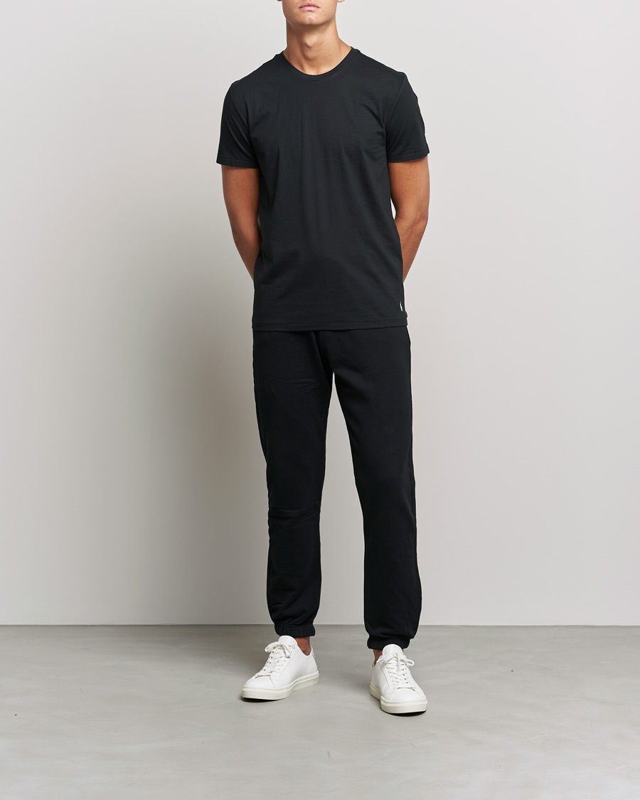 Herr | T-Shirts | Polo Ralph Lauren | 3-Pack Crew Neck T-Shirt Black