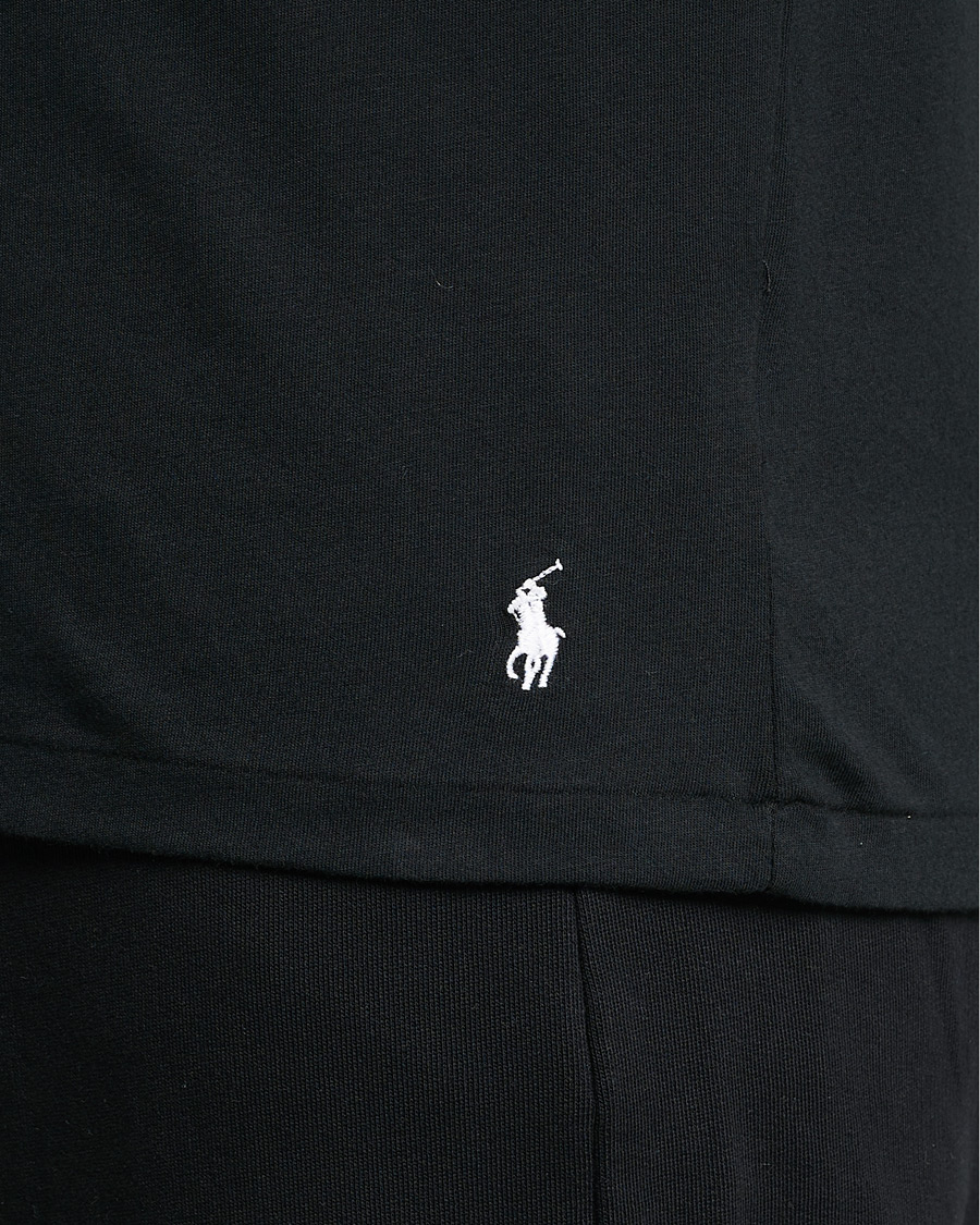 Herr | T-Shirts | Polo Ralph Lauren | 3-Pack Crew Neck T-Shirt Black