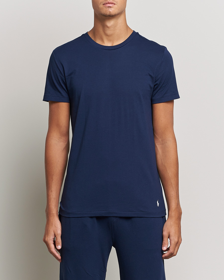 Herr | T-Shirts | Polo Ralph Lauren | 3-Pack Crew Neck T-Shirt Navy