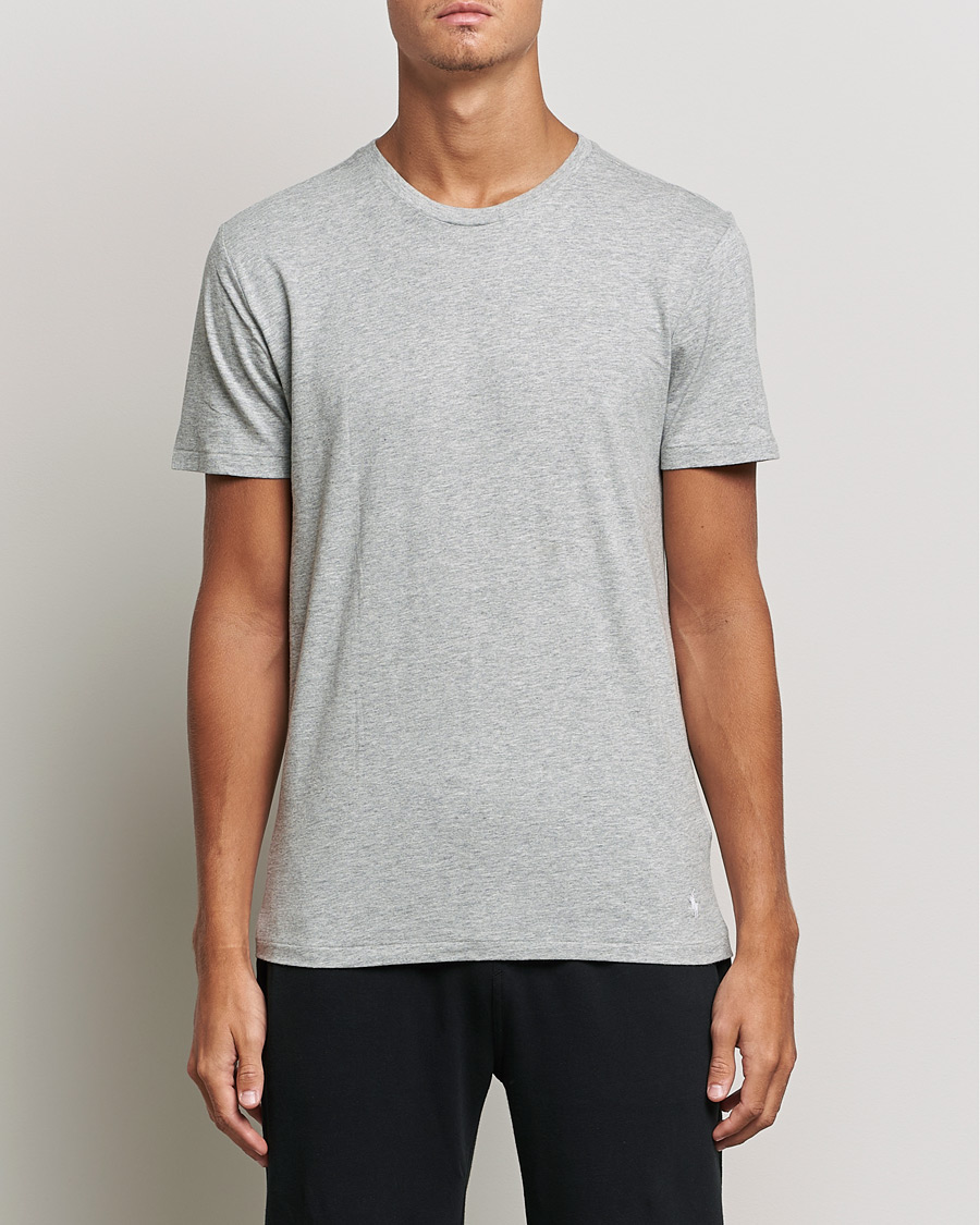 Herr | Kortärmade t-shirts | Polo Ralph Lauren | 3-Pack Crew Neck T-Shirt Andover Heather