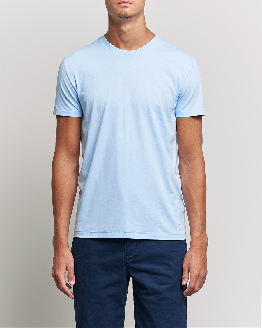 Herr | Multipack | Polo Ralph Lauren | 3-Pack Crew Neck T-Shirt Navy/Light Navy/Light Blue