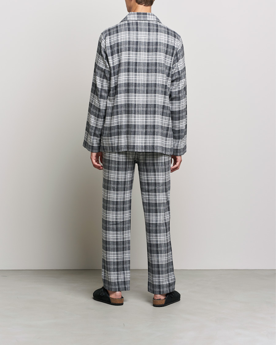 Herr | Pyjamas & Morgonrockar | Polo Ralph Lauren | Checked Flannel Pyjama Set Grey Heather