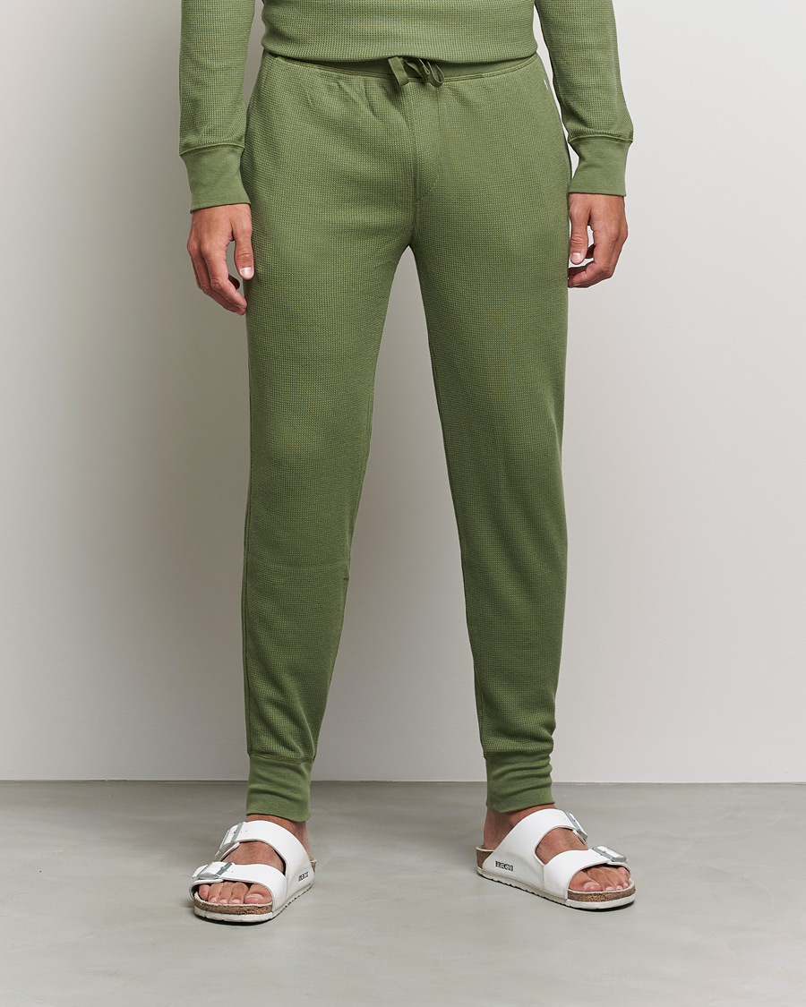 Herr | Byxor | Polo Ralph Lauren | Waffle Sweat Pants Army Olive