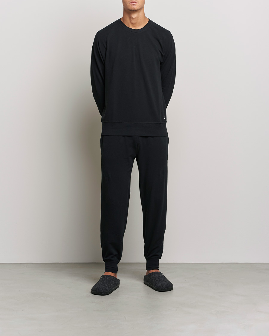 Herr | Byxor | Polo Ralph Lauren | Cotton Jersey Jogger Pants Black