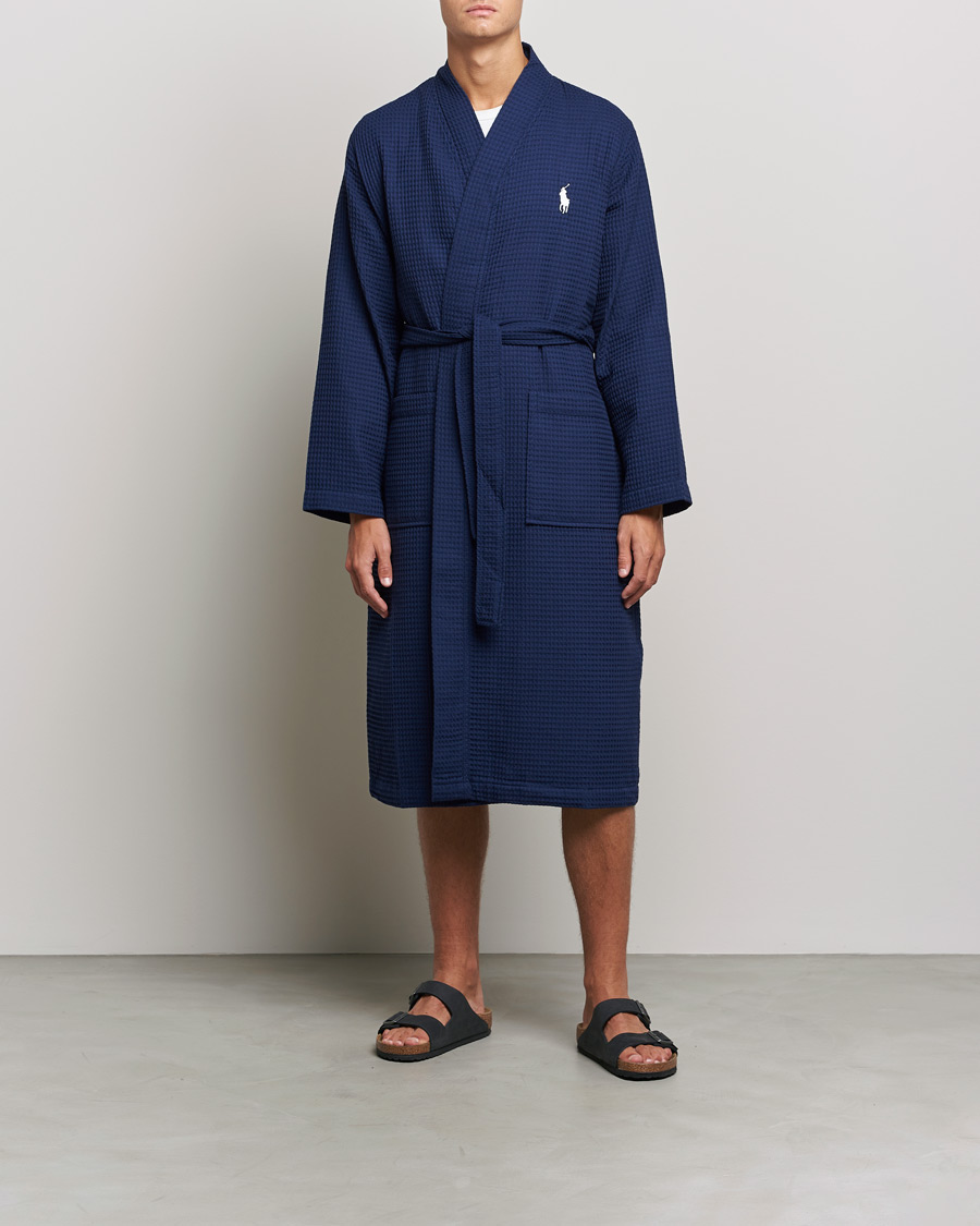 Herr | Pyjamas & Morgonrockar | Polo Ralph Lauren | Cotton Robe Cruise Navy