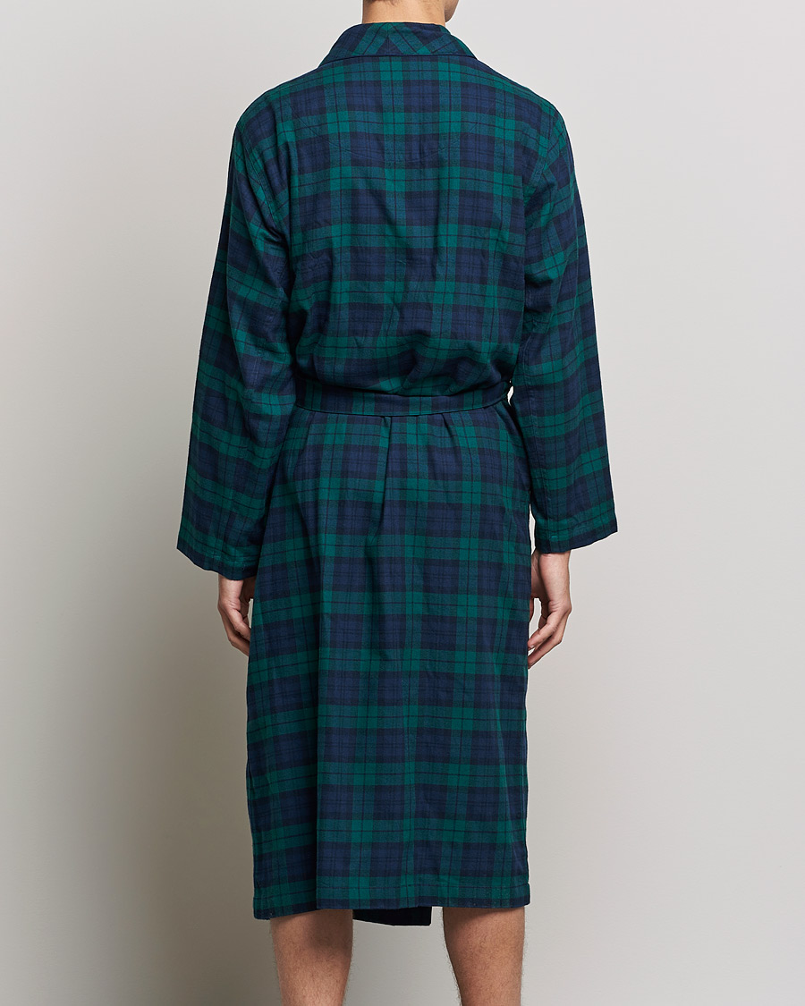 Herr | Pyjamas & Morgonrockar | Polo Ralph Lauren | Flannel Checked Robe Blackwatch