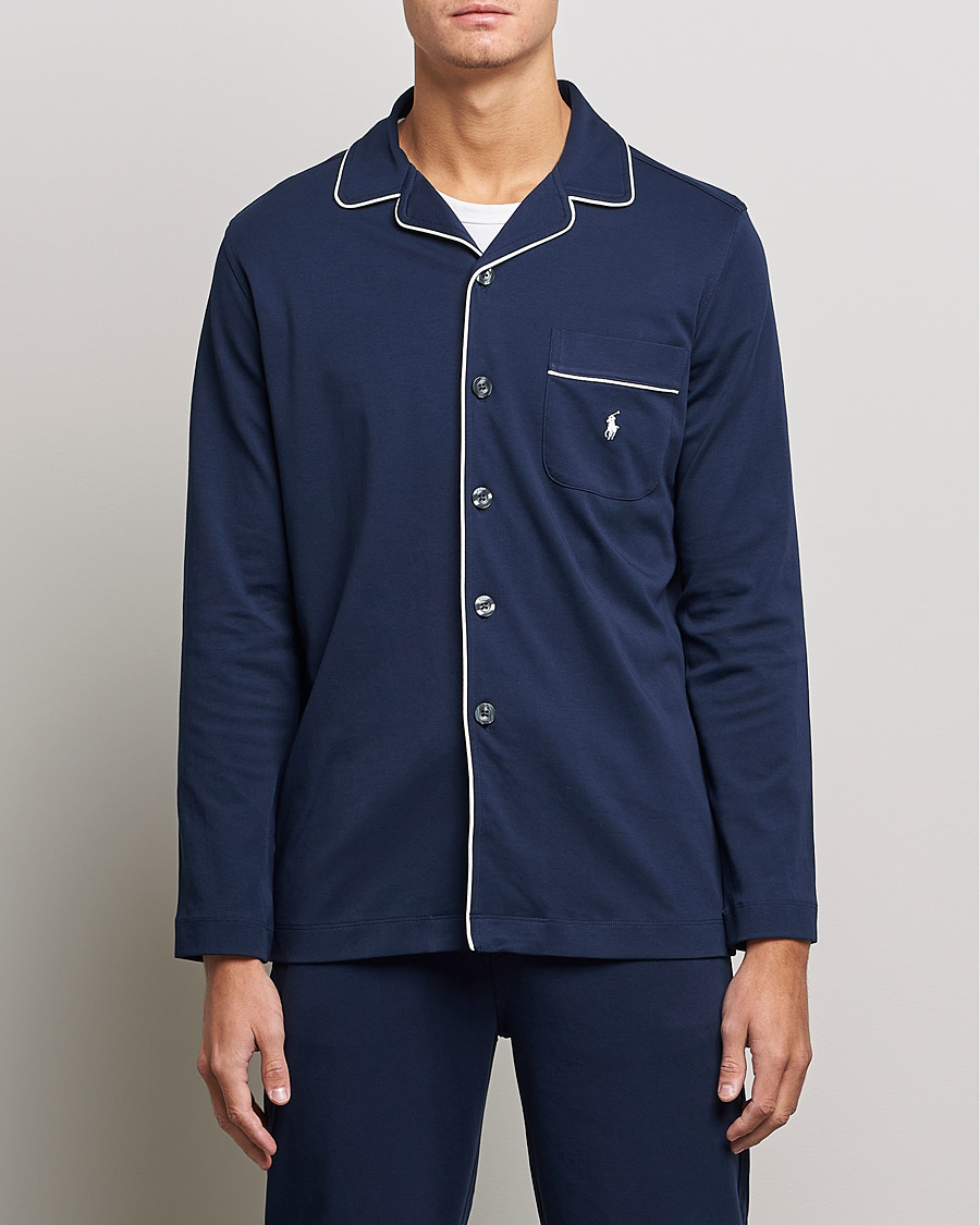 Herr | Pyjamas & Morgonrockar | Polo Ralph Lauren | Cotton Pyjama Set Cruise Navy