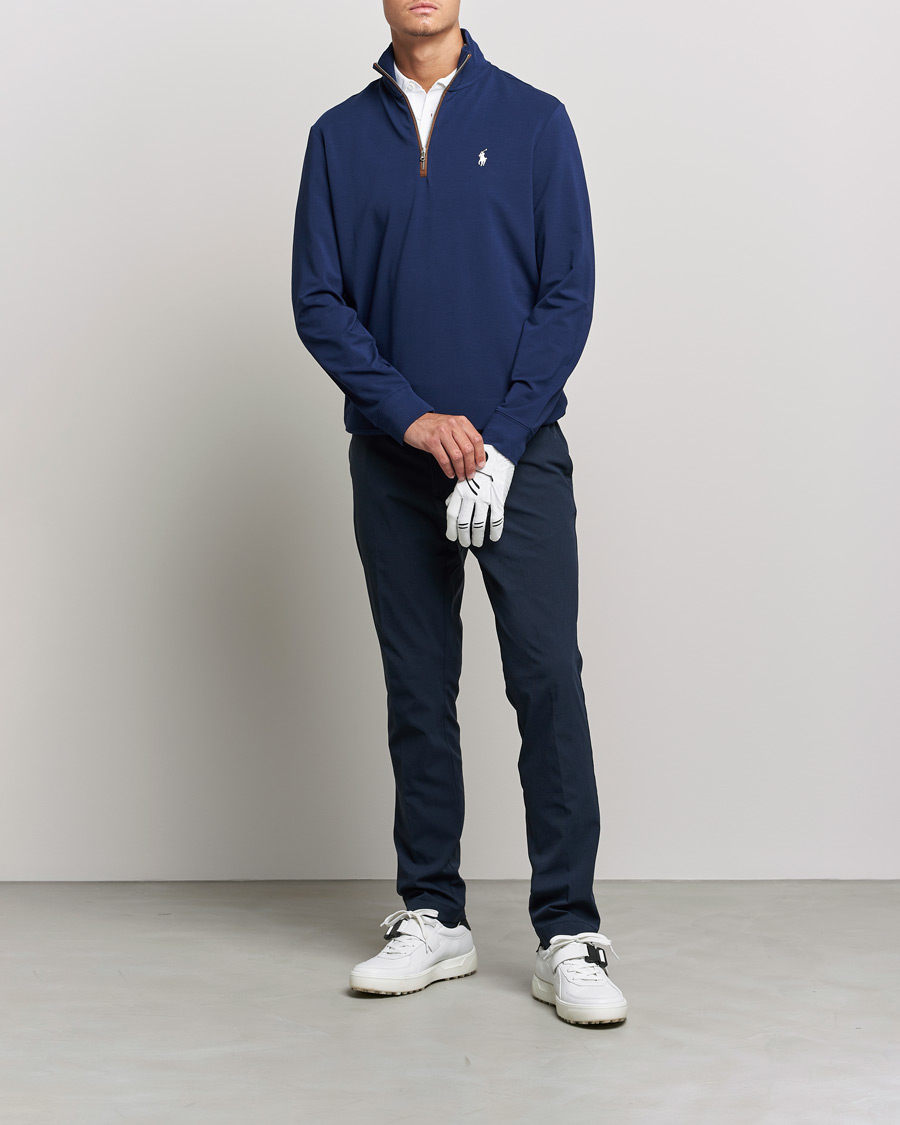 Herr |  | Polo Ralph Lauren Golf | Terry Jersey Half Zip Sweater  French Navy