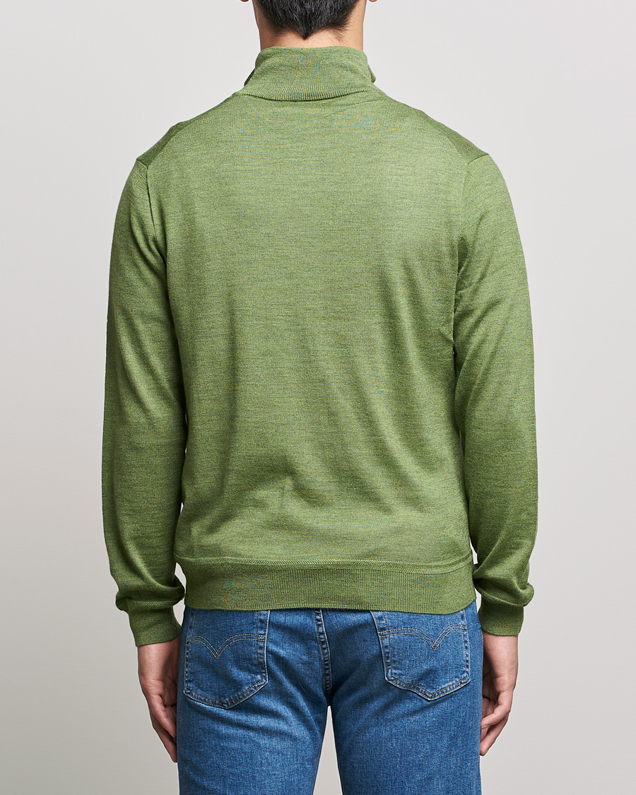 Herr |  | Polo Ralph Lauren Golf | Performance Merino Half Zip Sweater Cargo Green
