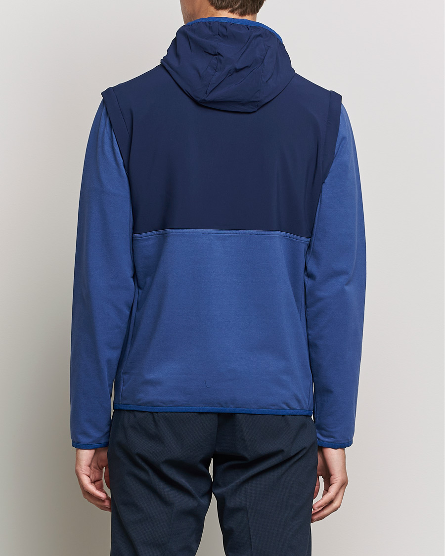 Herr | Tröjor | RLX Ralph Lauren | Techy Terry Full-Zip Hoodie Light Navy/French Navy