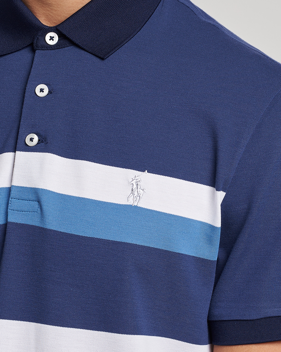 Herr | Pikéer | RLX Ralph Lauren | Performance Striped Polo Rich Rubu Multi