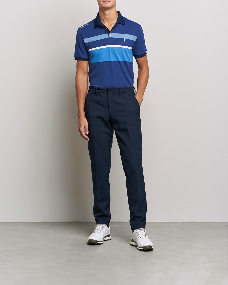 Herr | Pikéer | RLX Ralph Lauren | Performance Striped Polo Navy Multi