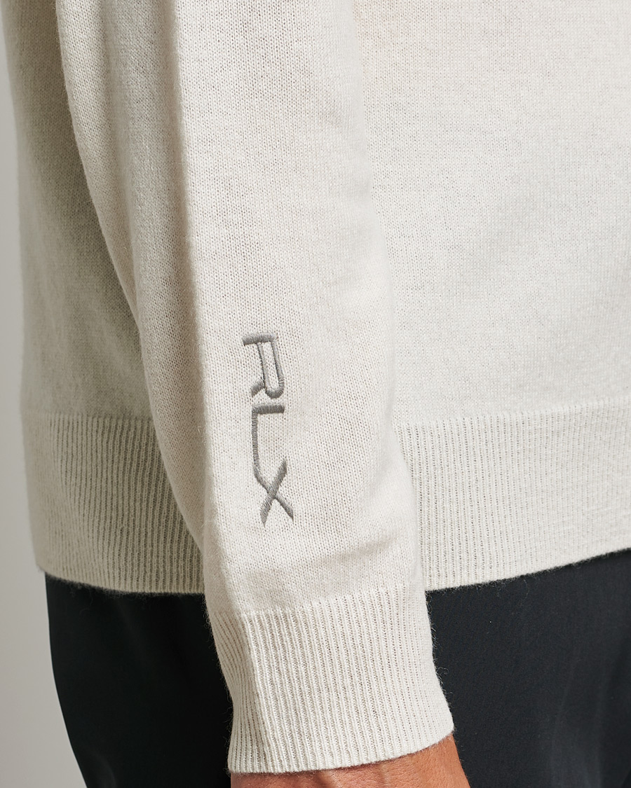 Herr | Tröjor | RLX Ralph Lauren | Cashmere Hoddie Creme