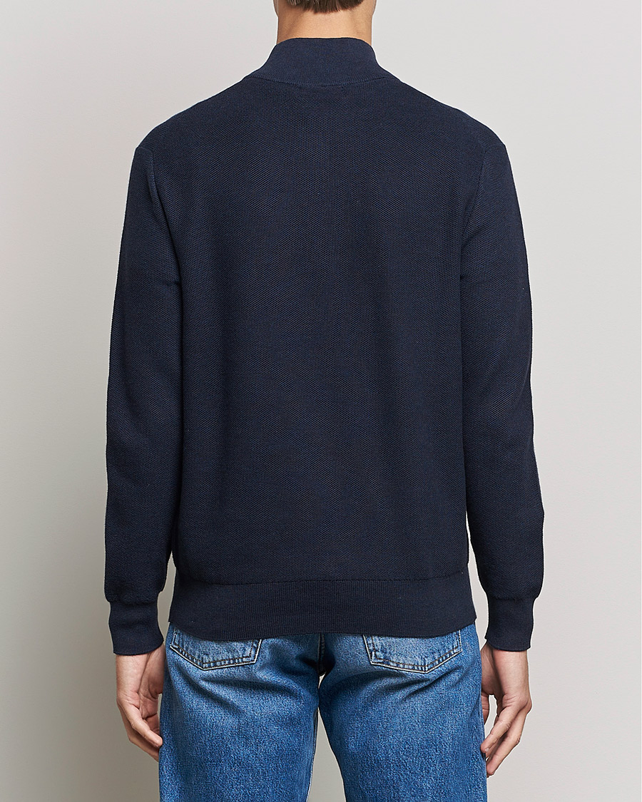 Herr | Tröjor | Polo Ralph Lauren | Textured Half-Zip Navy Heather