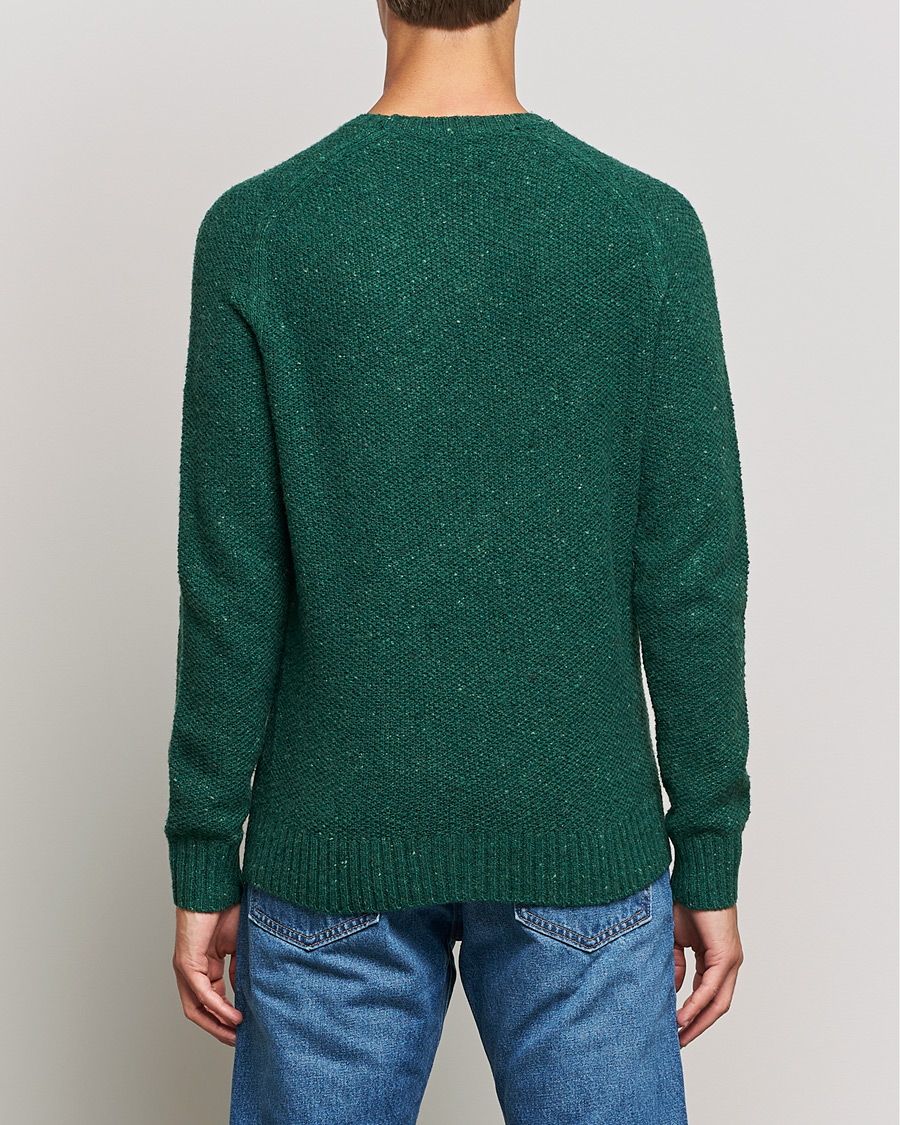 Herr | Tröjor | Polo Ralph Lauren | Wool Donegal Knitted Sweater Forest Green