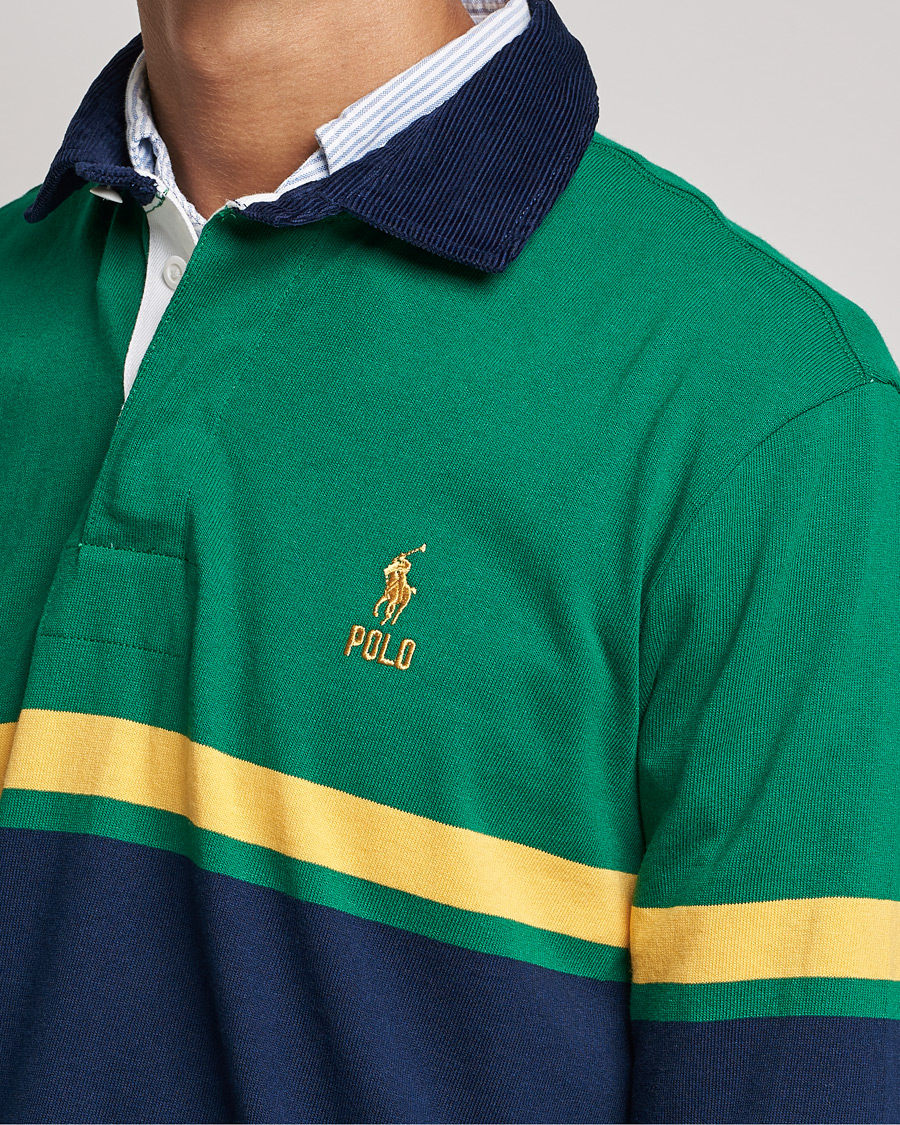 Herr | Tröjor | Polo Ralph Lauren | Jersey Striped Rugger Athletic Green