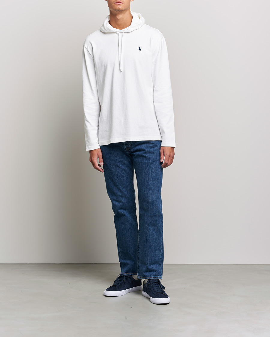 Herr | Tröjor | Polo Ralph Lauren | Jersey Hoodie White