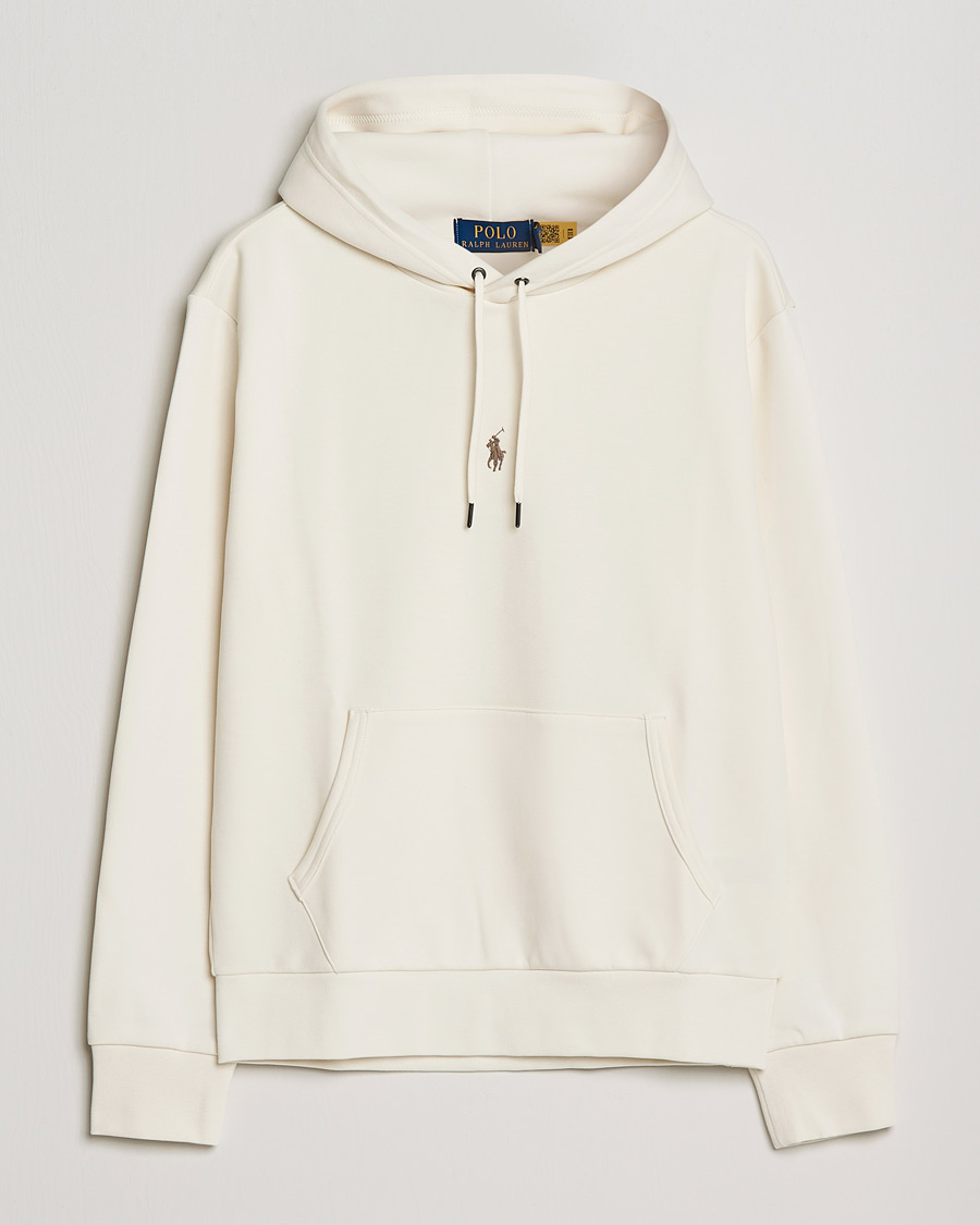 Herr | Tröjor | Polo Ralph Lauren | Double Knit Logo Hoodie Clubhouse Cream