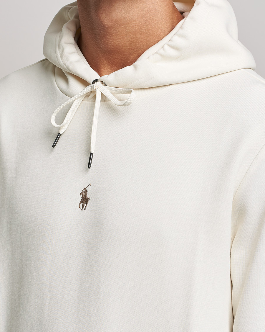 Herr | Tröjor | Polo Ralph Lauren | Double Knit Logo Hoodie Clubhouse Cream