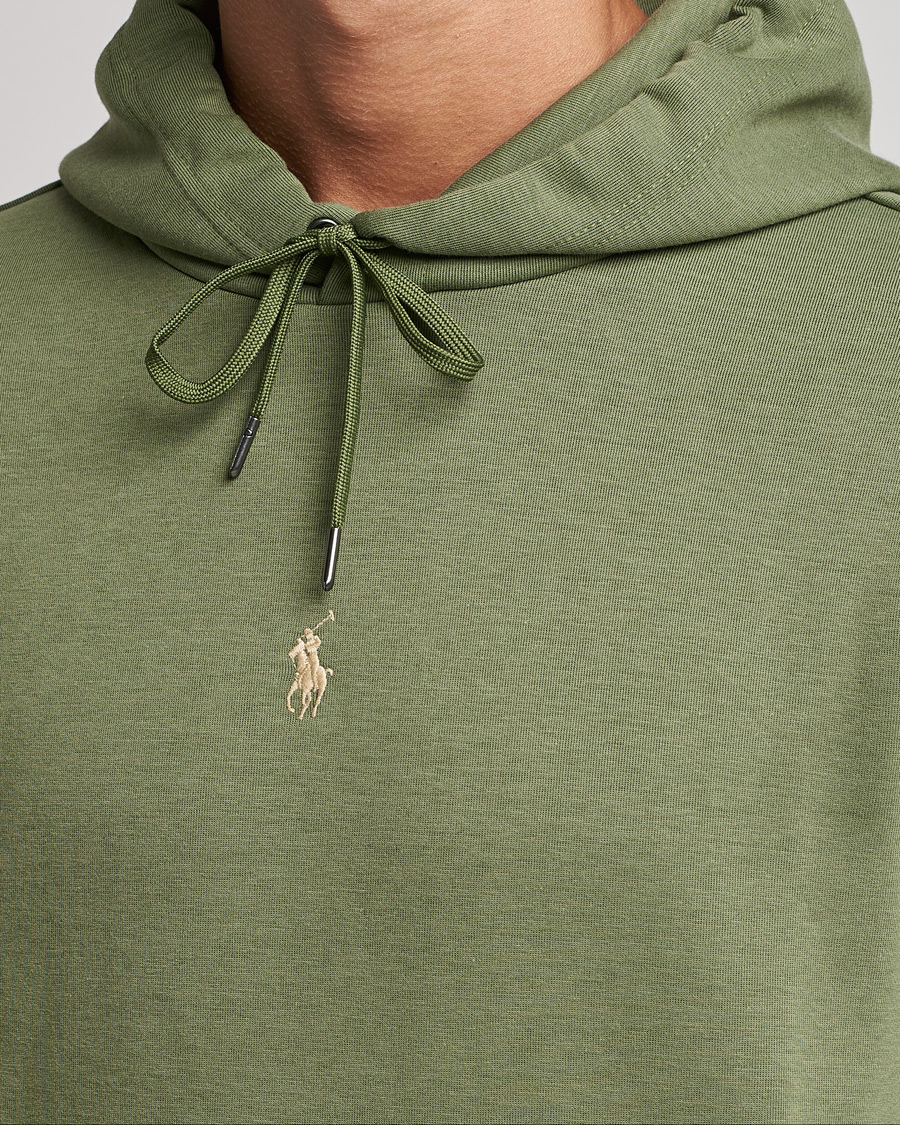 Herr | Tröjor | Polo Ralph Lauren | Double Knit Logo Hoodie Army Olive