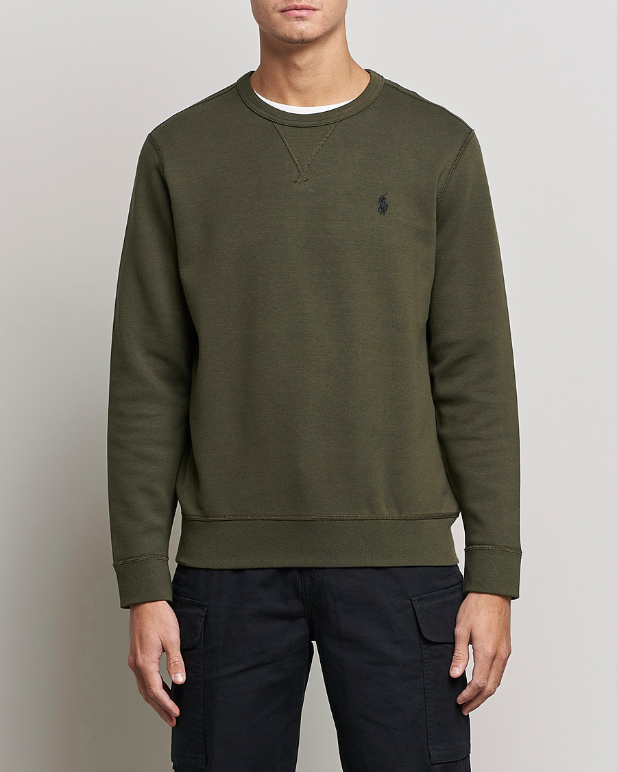 Herr |  | Polo Ralph Lauren | Double Knit Sweatshirt Company Olive