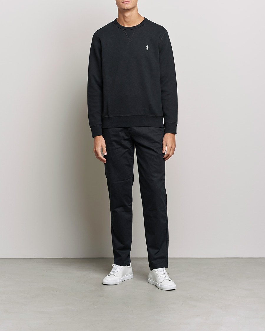 Herr | Tröjor | Polo Ralph Lauren | Double Knit Sweatshirt Black