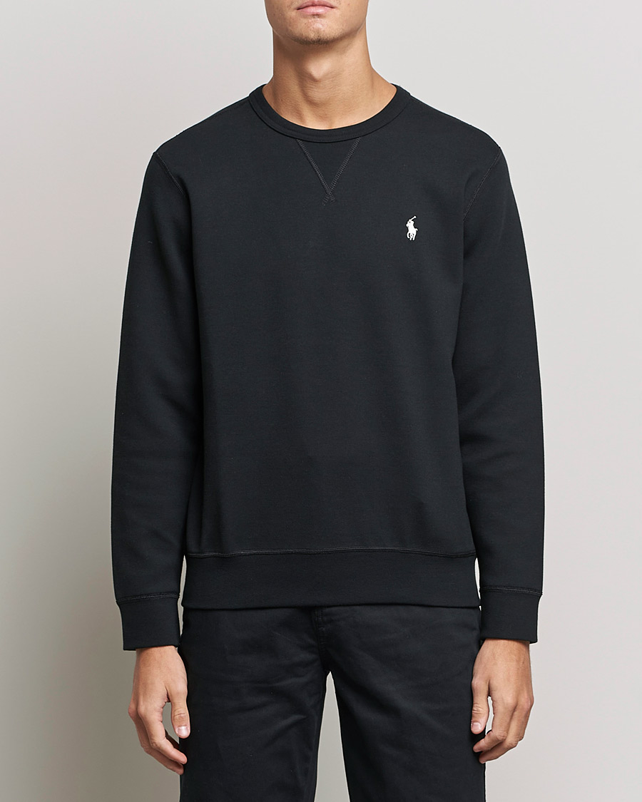 Herr | Tröjor | Polo Ralph Lauren | Double Knit Sweatshirt Black