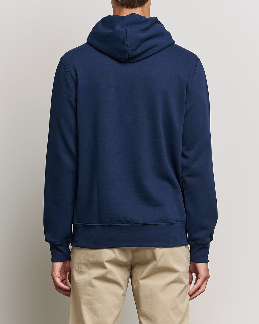 Herr | Tröjor | Polo Ralph Lauren | Printed Denim Bear Hoodie Cruise Navy