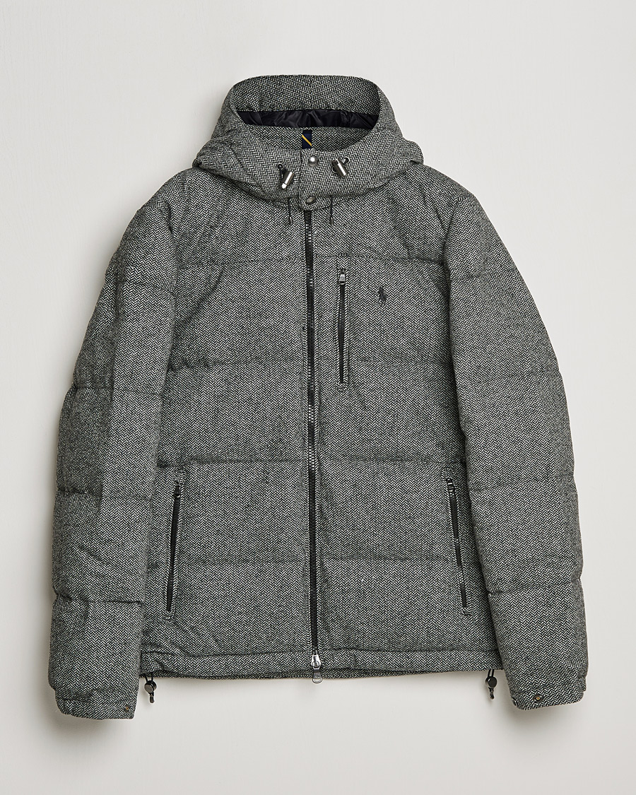 Herr | Jackor | Polo Ralph Lauren | El Cap Herringbone Down Jacket Grey