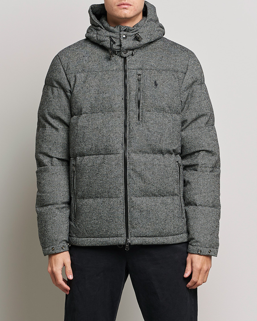 Herr | Jackor | Polo Ralph Lauren | El Cap Herringbone Down Jacket Grey