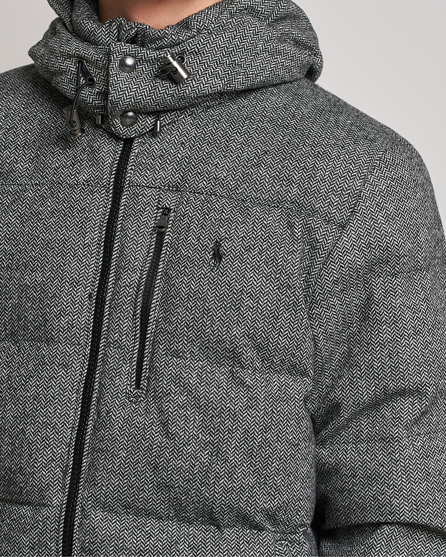 Herr | Jackor | Polo Ralph Lauren | El Cap Herringbone Down Jacket Grey