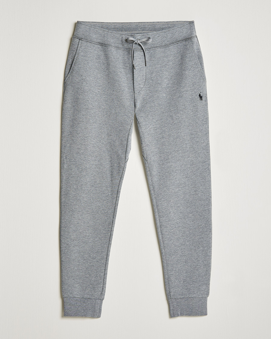 Herr | Byxor | Polo Ralph Lauren | Double Knit Sweatpants Classic Grey Heather