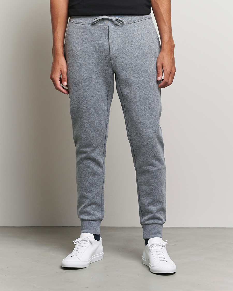 Herr | Byxor | Polo Ralph Lauren | Double Knit Sweatpants Classic Grey Heather