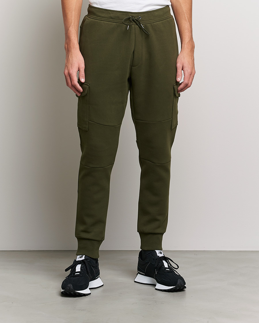 Herr | Byxor | Polo Ralph Lauren | Double Knit Cargo Jogger Pants Company Olive