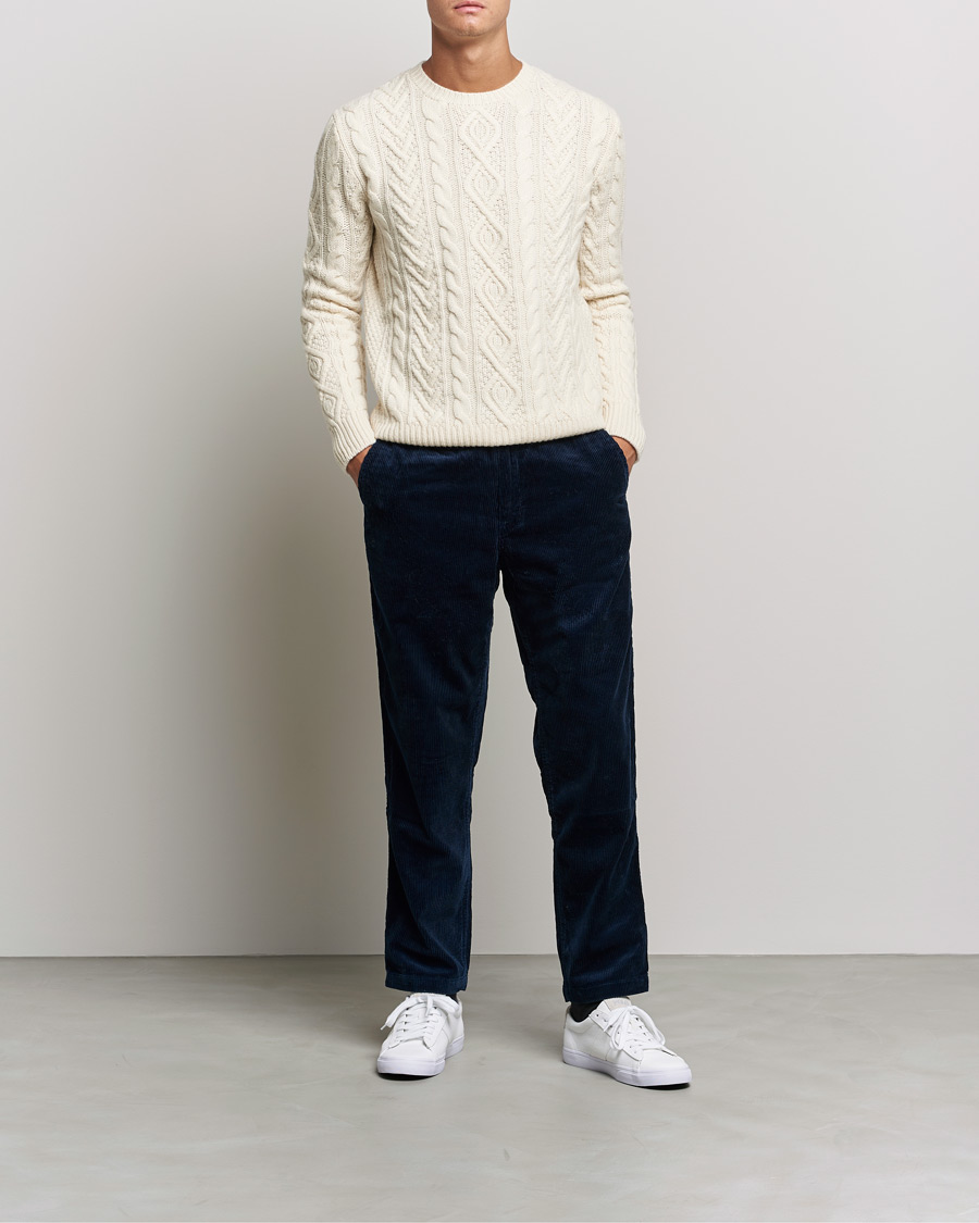 Herr | Byxor | Polo Ralph Lauren | Prepster Corduroy Drawstring Pants Hunter Navy