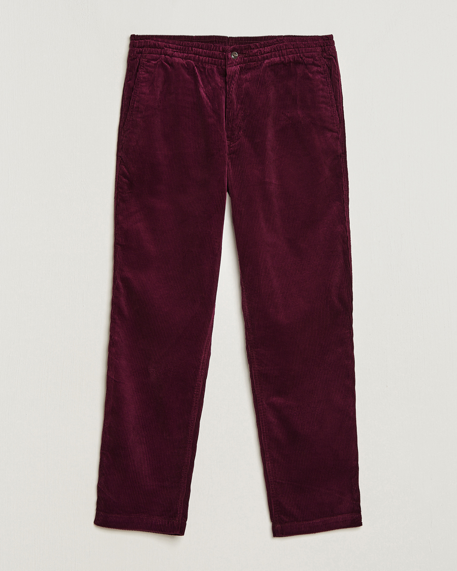 Herr | Byxor | Polo Ralph Lauren | Prepster Corduroy Drawstring Pants Ruby